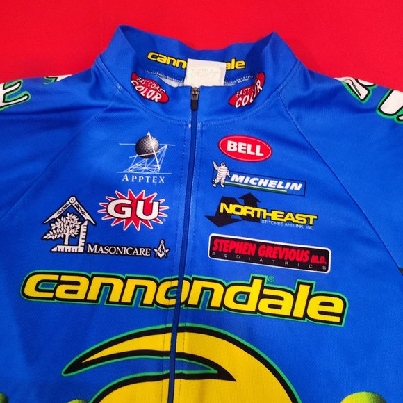 Cannondale cycling Jersey men's size XL - Picture 3 of 11